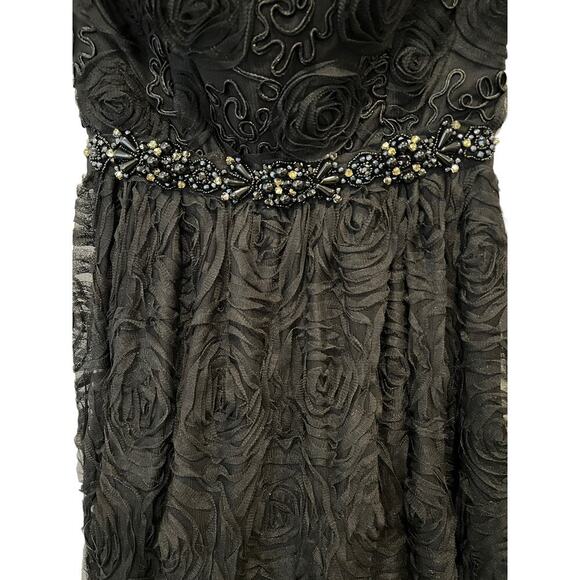 Adrianna Papell Strapless Soutache Gown Size US/4 - Picture 9 of 11